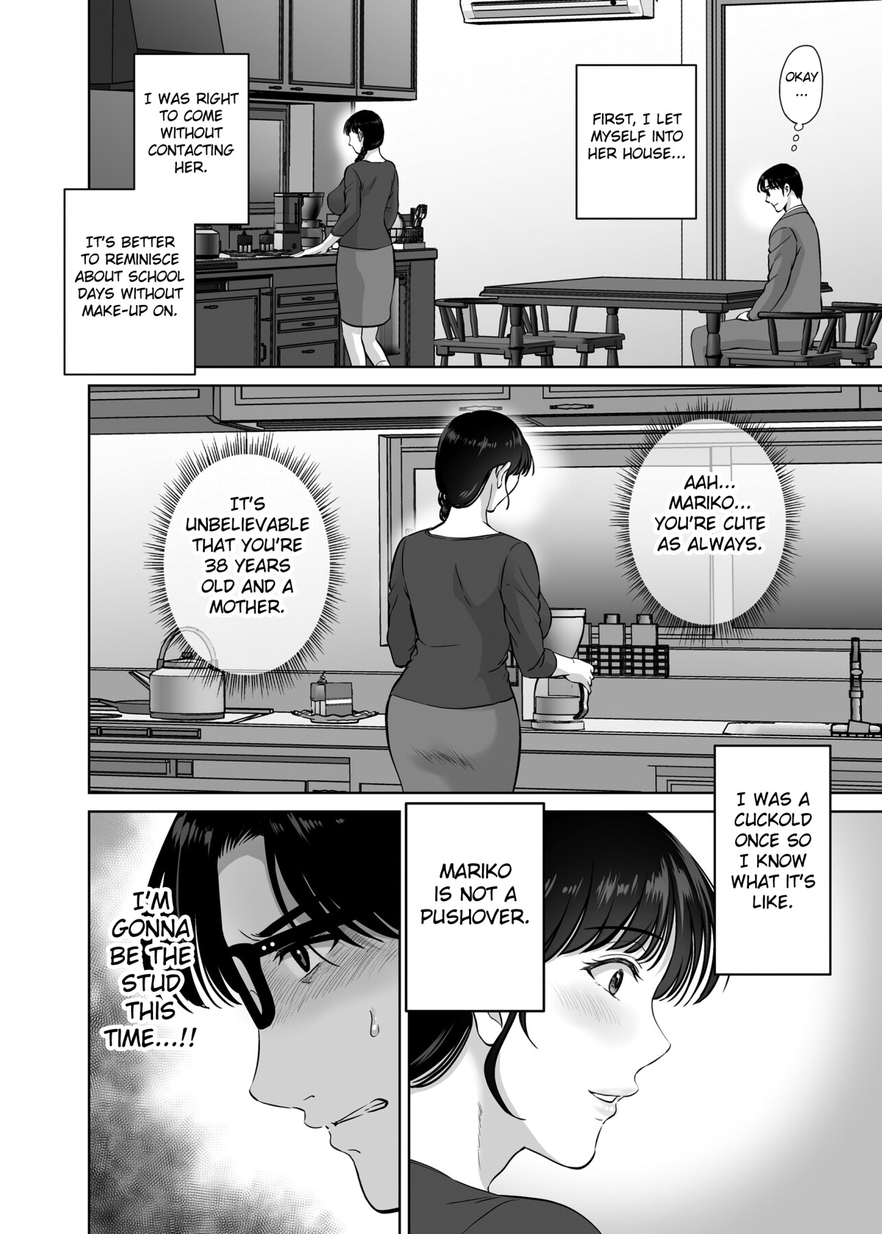 Hentai Manga Comic-The story of how my busty mother cums over and over again with an old man's raw dick right in front of me-Read-8